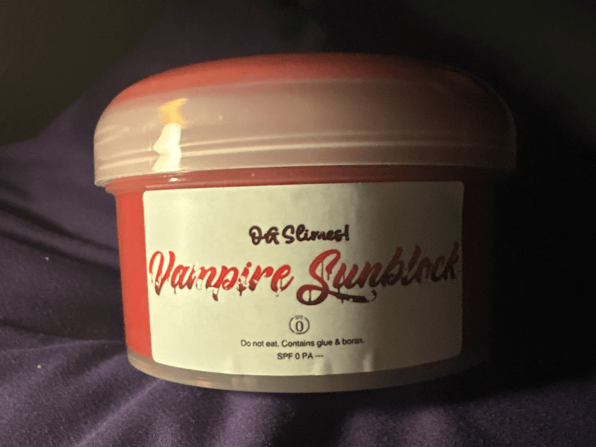 Vampire sunblock