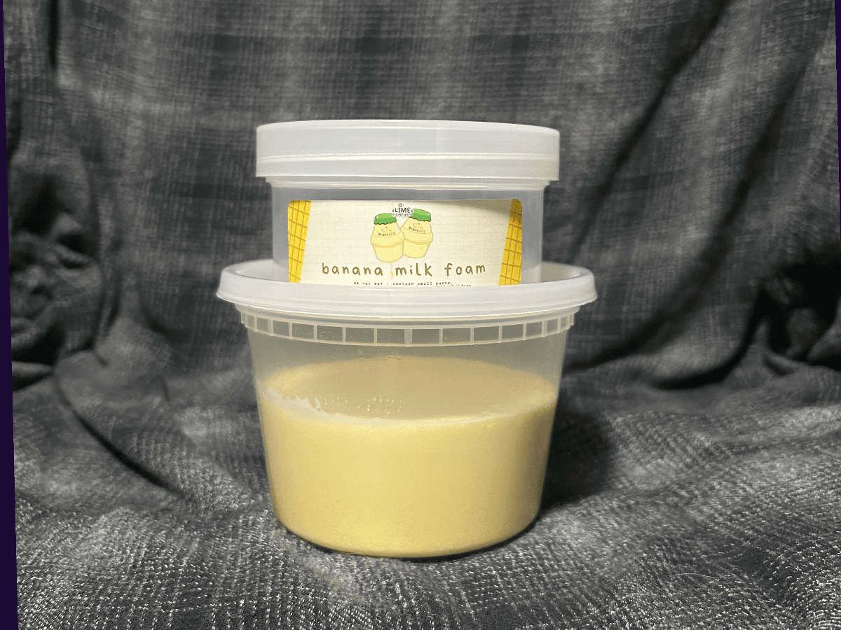 Banana Milk Foam