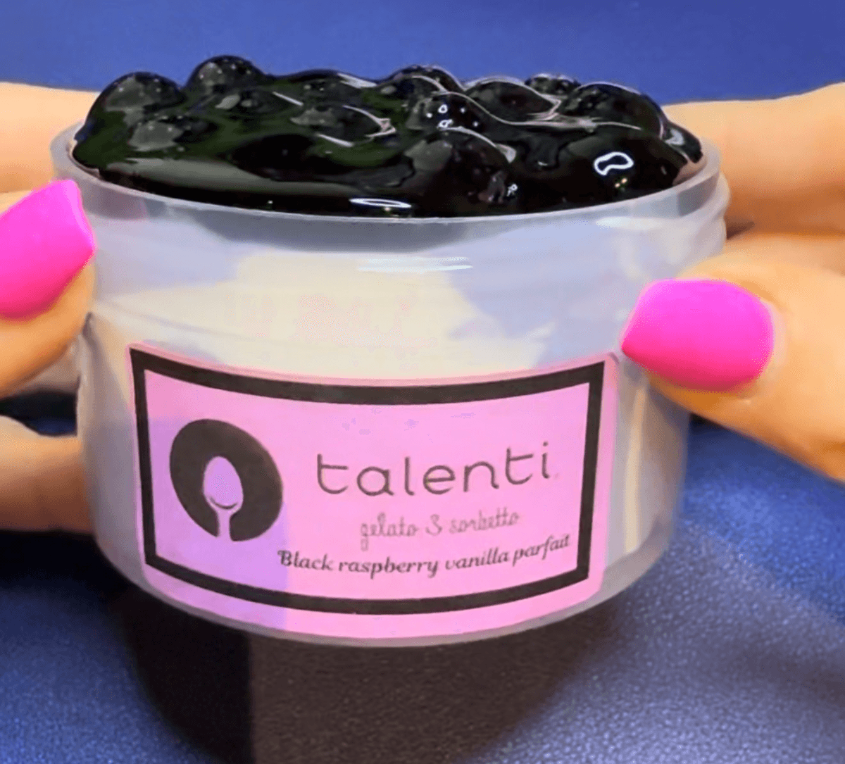Black Raspberry Vanilla Parfait