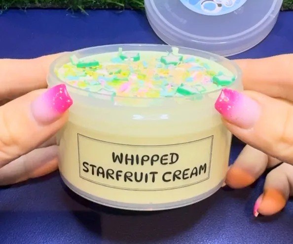 Whipped Starfruit Cream