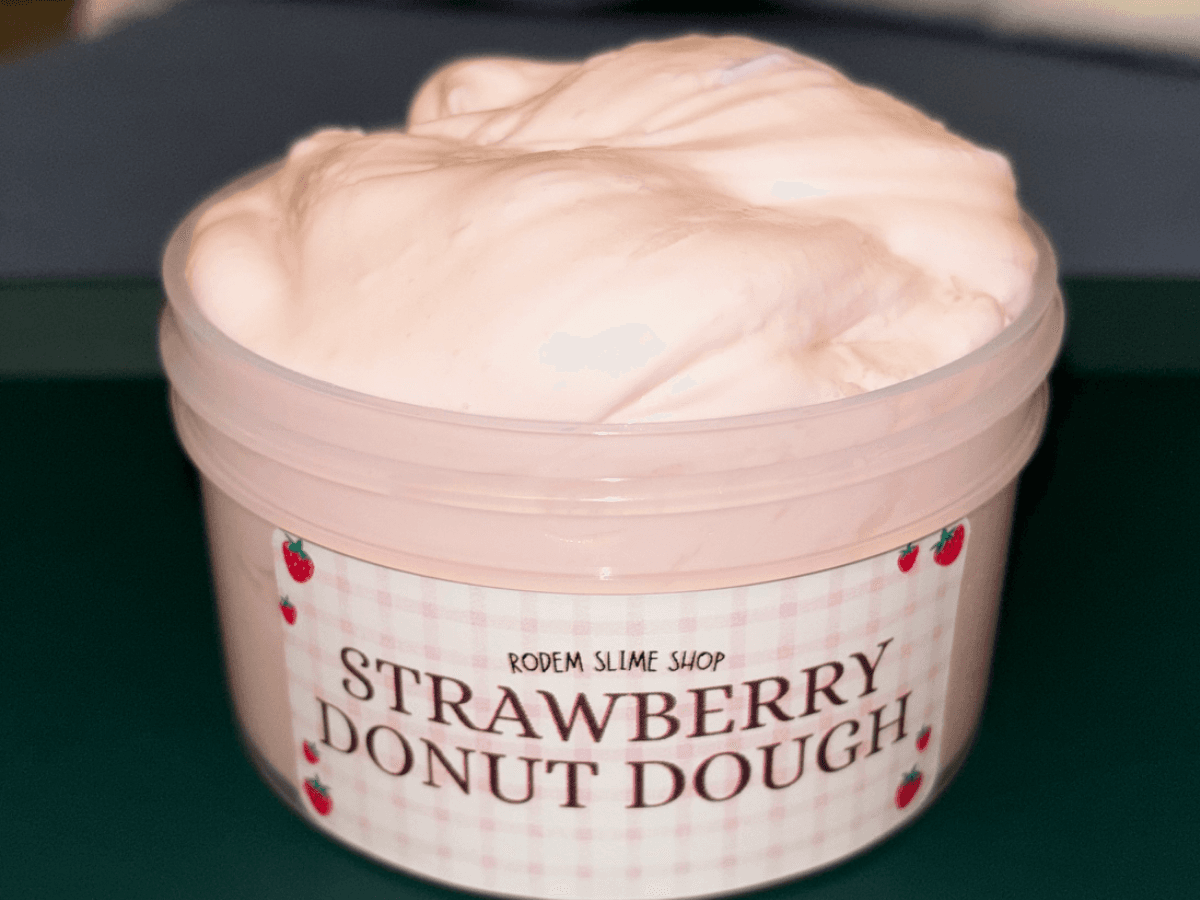 Strawberry Donut Dough